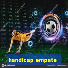 handicap empate -1